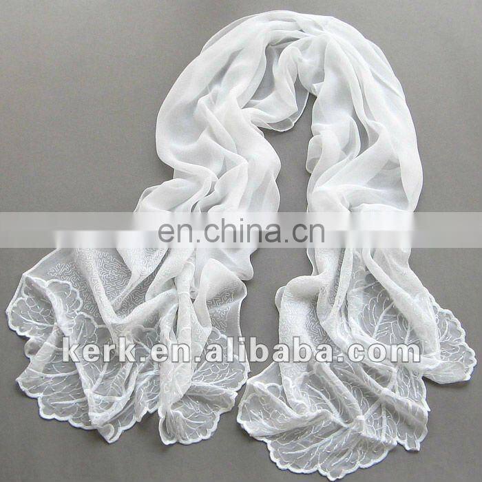 Factory price 175cmx52cm 17 colors ladies shawls scarf, can be MUSLIM HIJAB, 100% silk scarf