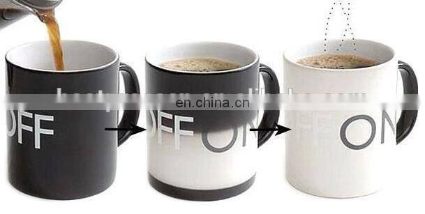 Magical ON/OFF Switch Color Changing Mug-Black