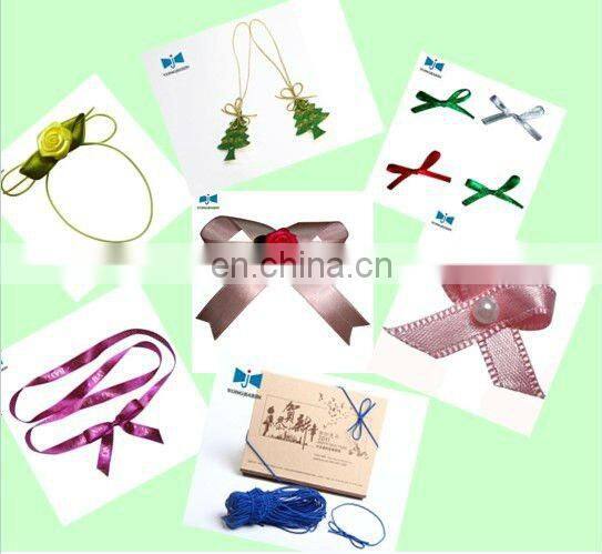 knots paper raffia bow with wire twist tie for box