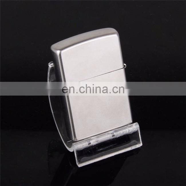 Top quality clear acrylic lighter display rack stand holder