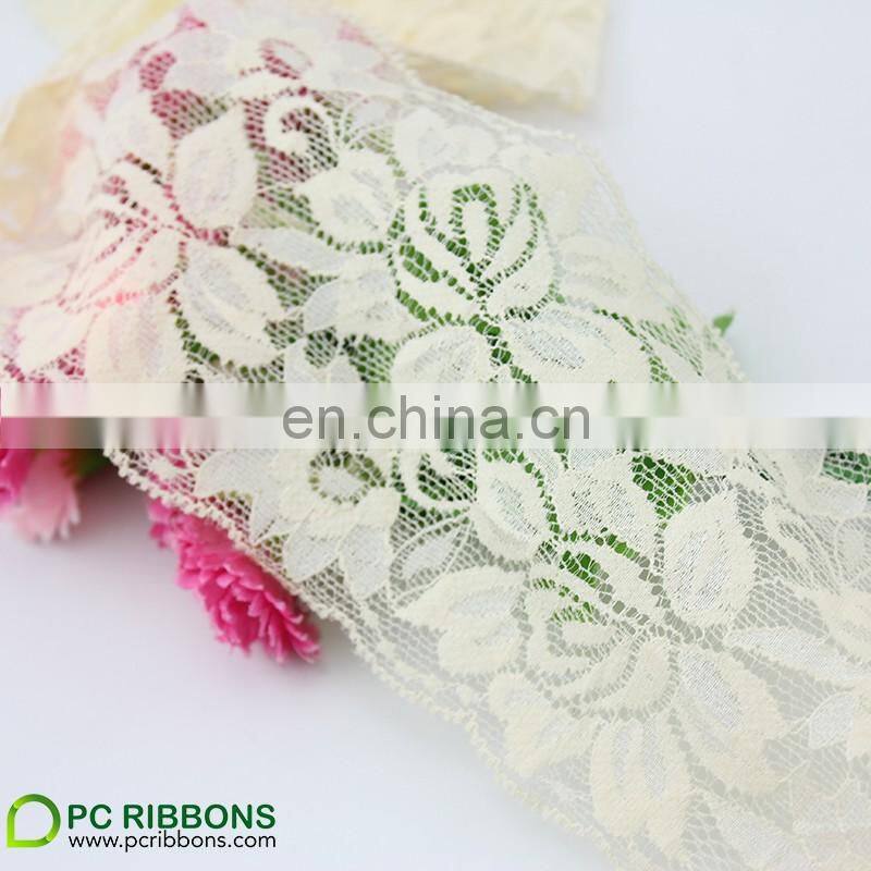 PC 2016 hot sale lace fabric 3-1/2inch lace for dress fabric