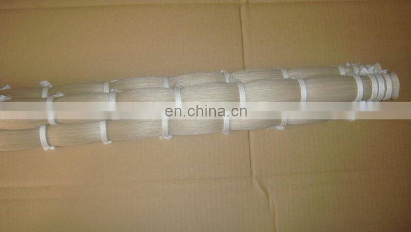 Raw Pattern and Pelt Type Black horse tail hair