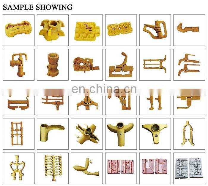 Foundry core shooting machine for casting shell
