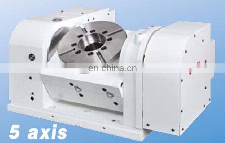Factory price 5 axis metal cnc high speed vertical milling machine with fanuc controller