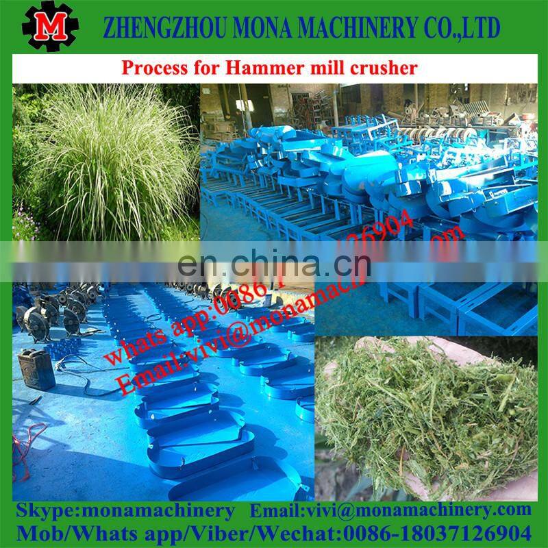 home use small grain rice husk maize hammer mill for animal feed