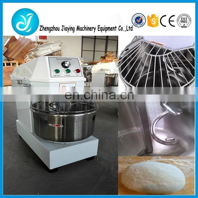 Spiral dough mixer for lavash