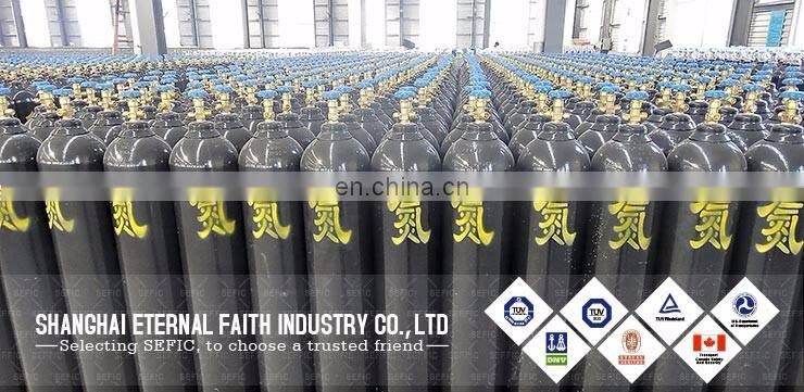 47L High Pressure Oxygen /Argon/ Nitrogen Gas Cylinder Price
