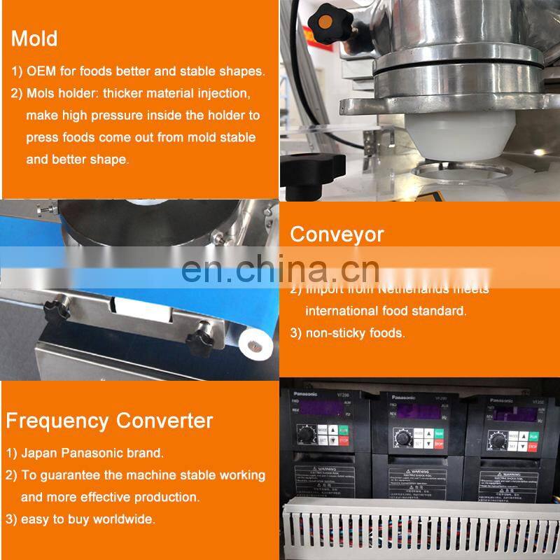 Round pineapple bread/ snack food making machine