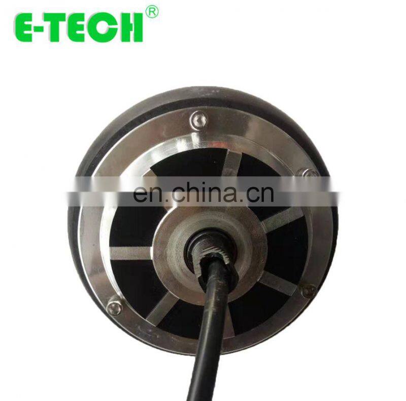 High torque 4.5inch 24V 36V 48V robot hub motor wheel with 1024 optical encoder