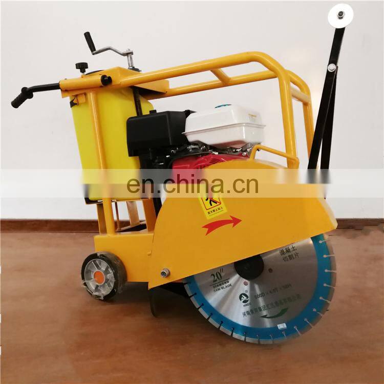 Gasoline/diesel  concrete cut saw machine for cutting concrete floor
