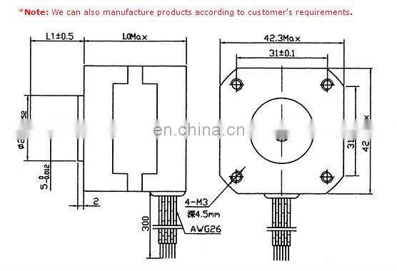 42BYG nema 17 stepper motor 42BYG step motor
