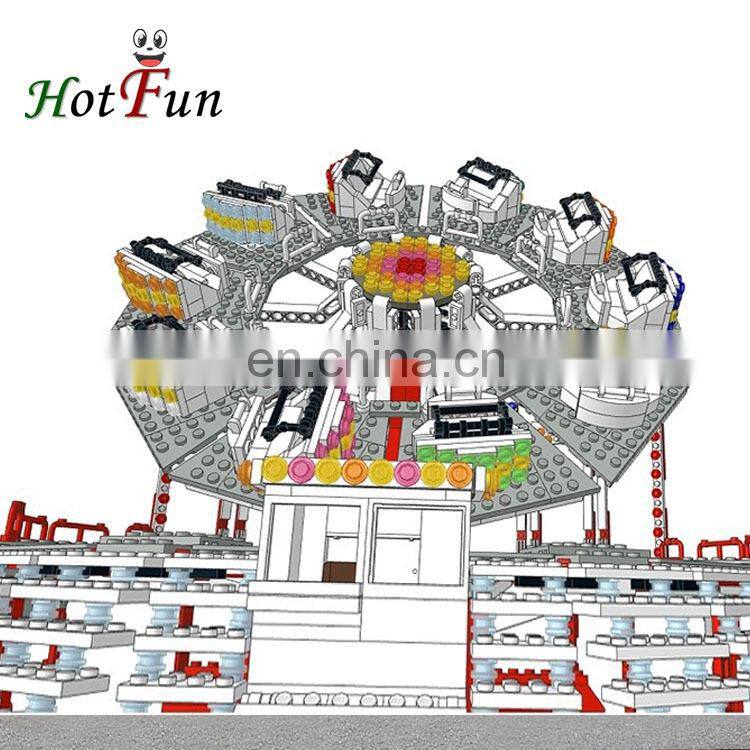 Rotating new theme Thrilling Playground kids adult turntable other amusement park rides flipper ride