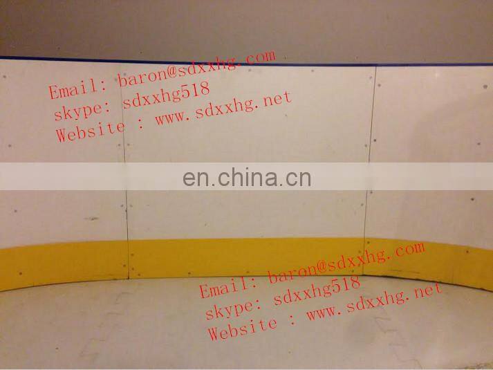 Polyethylene sheet synthetic ice rink barrier/synthetic ice rink/ice skating rinks