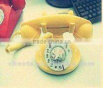 charming red retro phone for home decoration