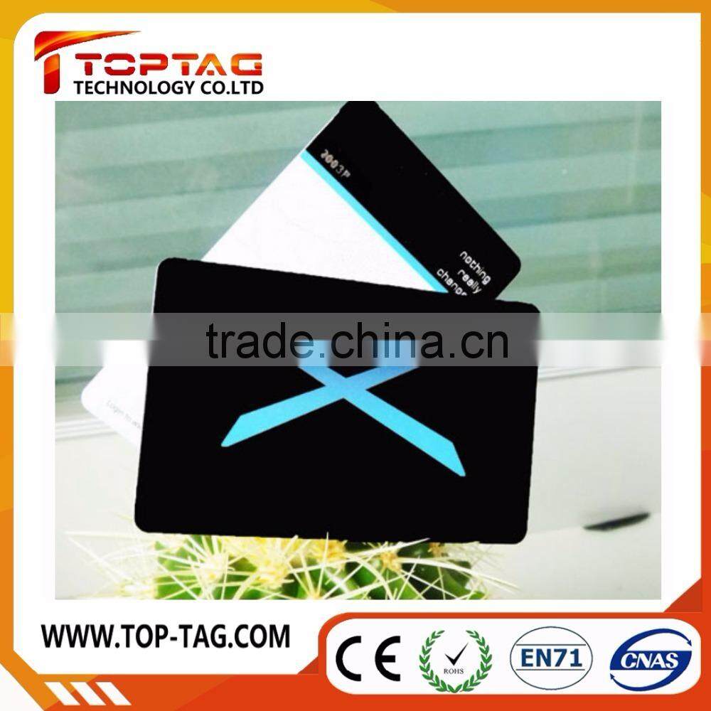 Mini PVC UV Test Business Card/mini rfid pvc+epoxy card