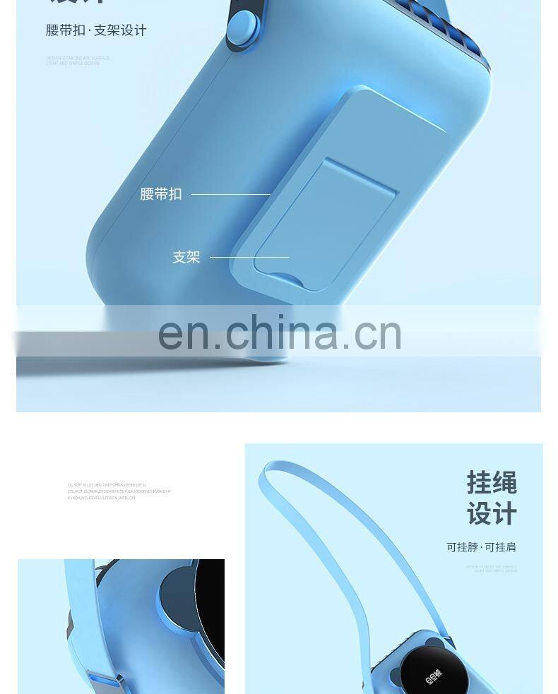 2021 Good quality and NEW style Plastic Portable Rechargeable USB Charging with Battery for Home Mini USB Fans
