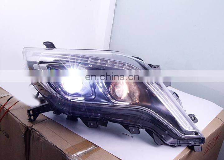 For Prado 2014-2016 Modify LED Headlight with Double Optical Lens