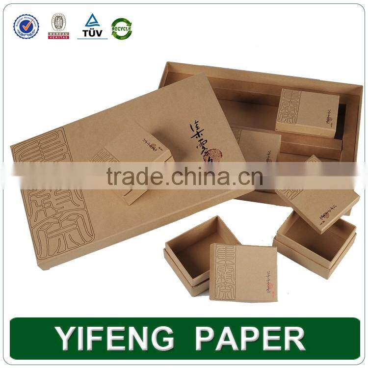 wholesale recycled packaging carboard craft paper box