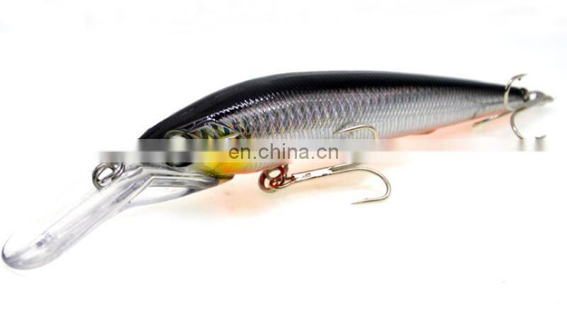 Amazon 17.5cm 40g Hard Plastic Deep Sea Trolling Fishing Minnow Spanish Mackerel Lures