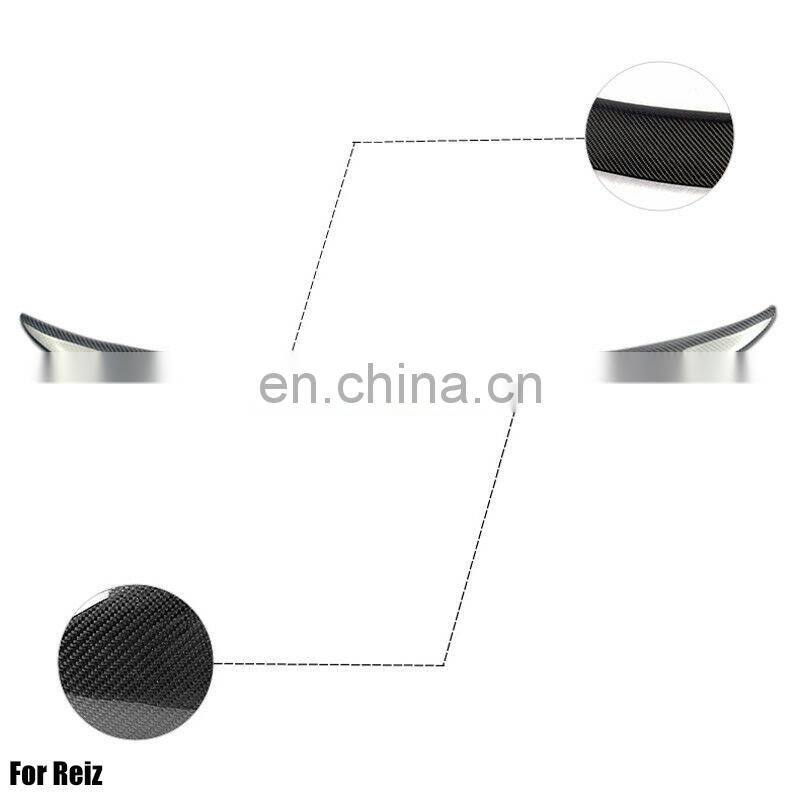 Carbon Fiber Primer Painted Back Rear Spoiler Lip Wing Wiper Styling Spoiler For REIZ 2006-2015 Rear spoiler