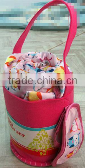 cheap printed plush baby blanket with eyepatch