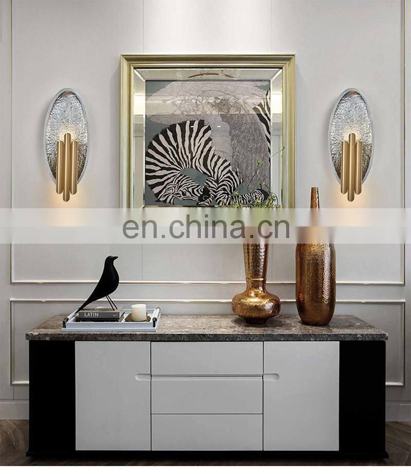 Industrial Vintage Sconces Romantic Bedroom Living Room Aisle Nordic Creative Background Luxury Wall Lamp