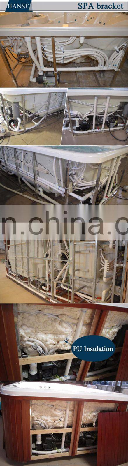 spa swimming pool outdoor hot tub combo