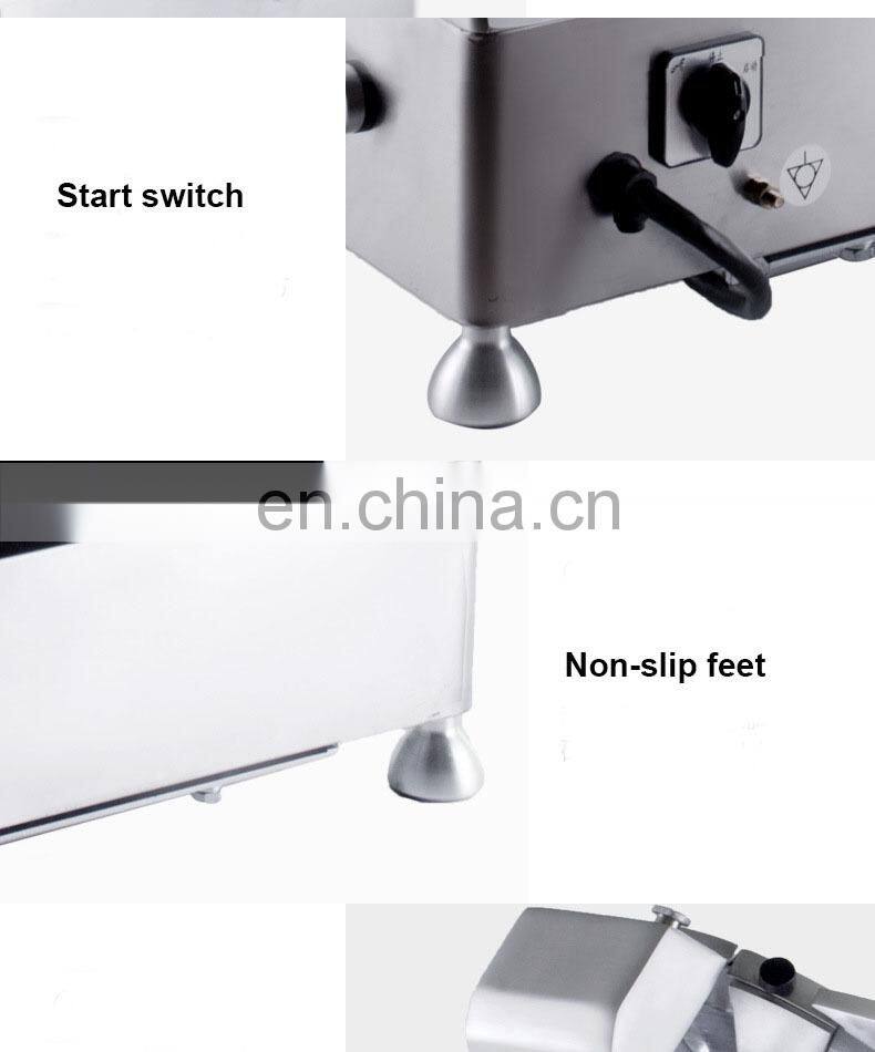 Commercial automatic beef and mutton roll slicer electric planing machine multi-function beef roll machine