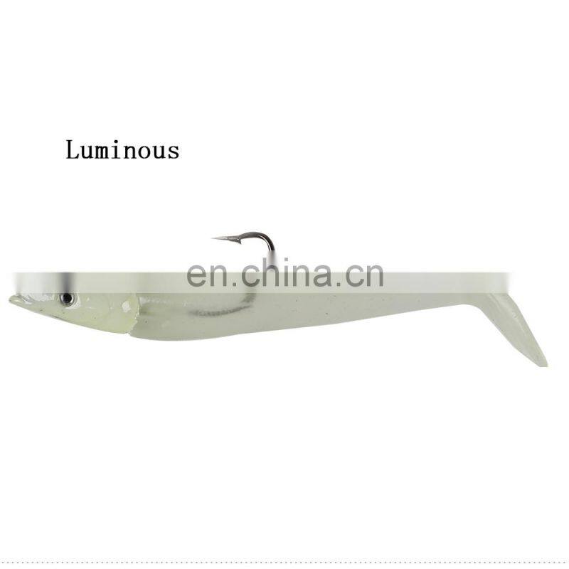 JOHNCOO Jig Head Sinking Soft Lure 11.5cm 19g Fishing Lure Lead Head Fish