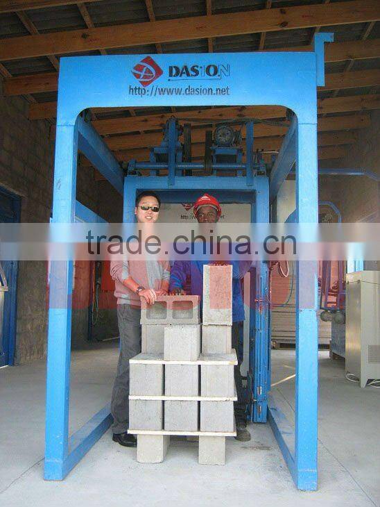 hollow block making machine philippines DS8-15 automatic concrete brick block making machine suppliers