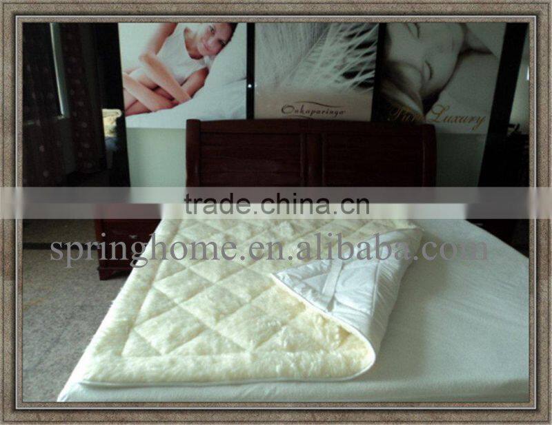 wool fleece mattress pad