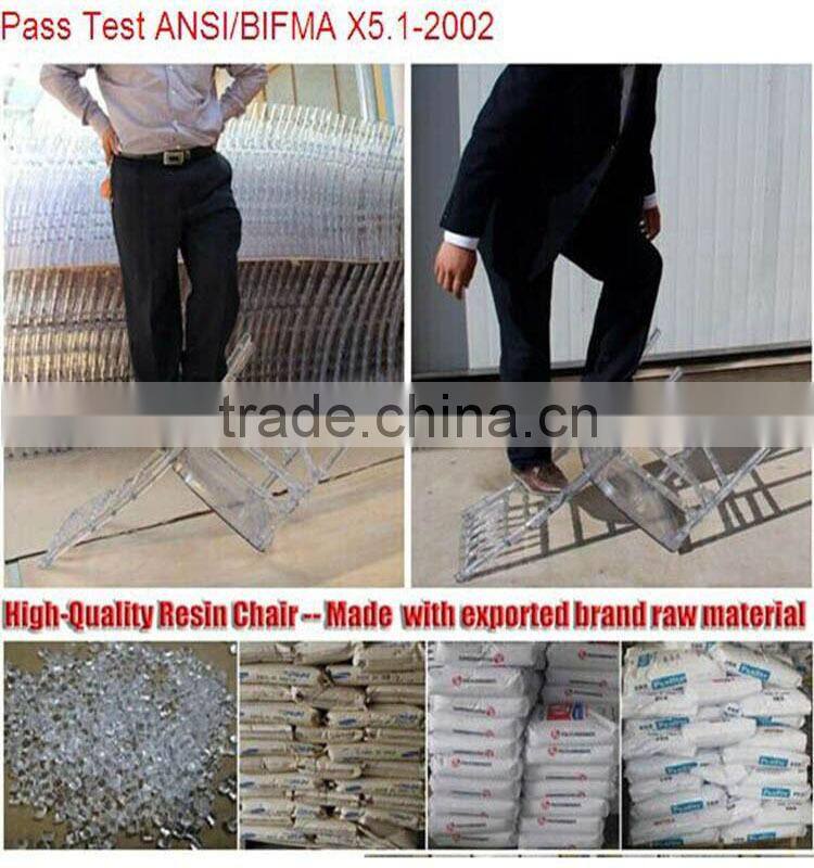 transparant used chiavari chair for wedding party