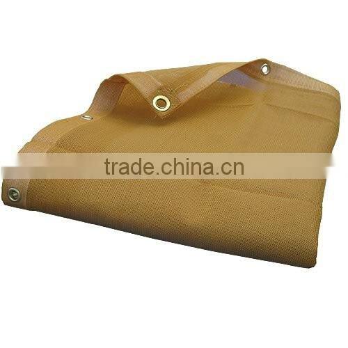 Heavy Duty Mesh Tarp Net Sail Sun Shade Awning and Fence Screen Patio and Canopy Cover