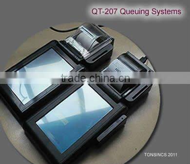 7" Touch handheld tablet Wifi Mini Printer Kiosk for QMS