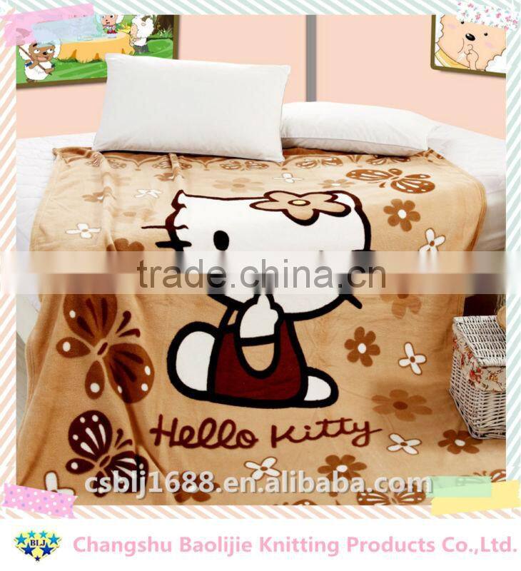 Microfiber Coral Fleece Air Condition Baby Blanket
