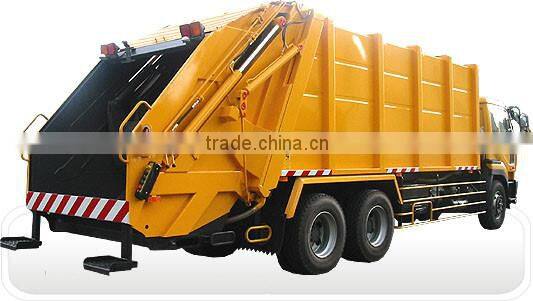 Carriage removable garbage truck with free parts
