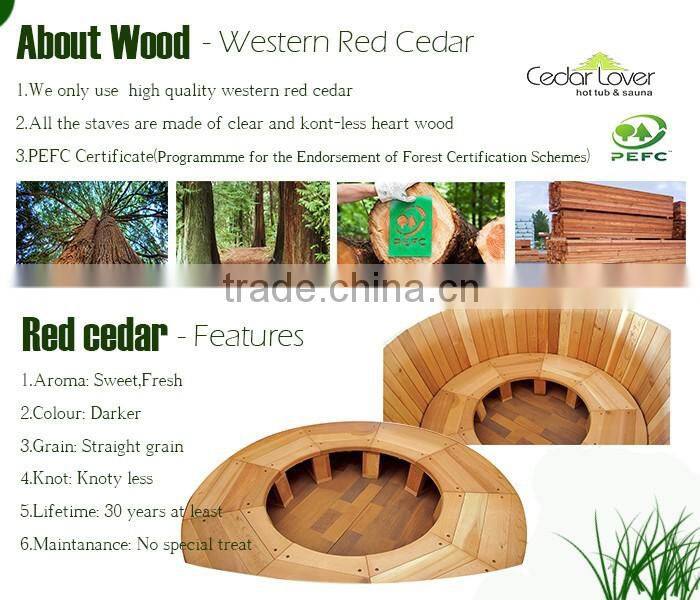 Great dry steam garden sauna