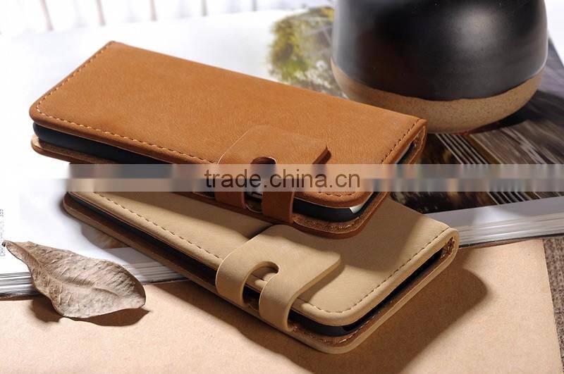 Universal smart phone 5.5 flip wallet leather case mobile phone case card holder wallet for Samsung Galaxy