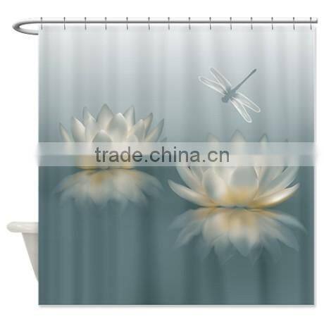 PVC Custom Printed Shower Curtain Liner