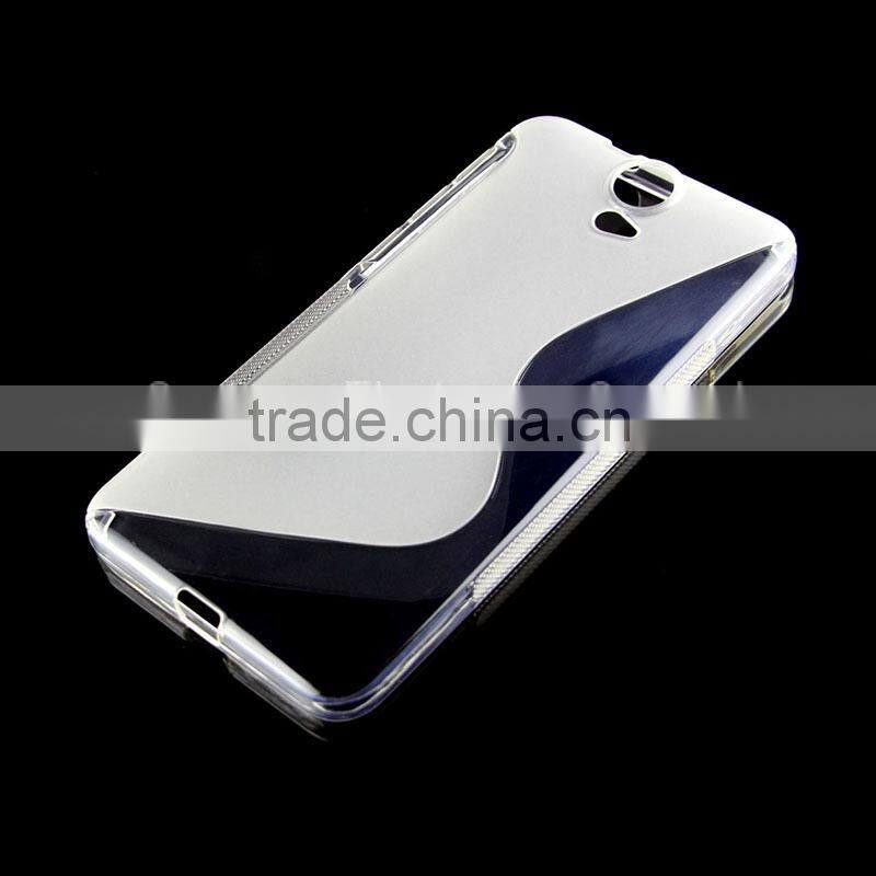 S line wave pattern cell phone case for HTC One E9+ A55 E9 Plus