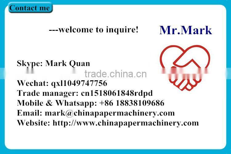 2016 new double cylinder double wire high quality 1092mm kraft & corrugating & liner paper machine for recycle carton paper