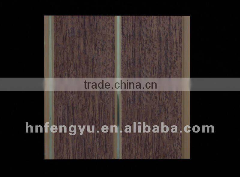30cm high quality wave panels laminated pvc panel Interior Decorative PVC Ceiling Panel