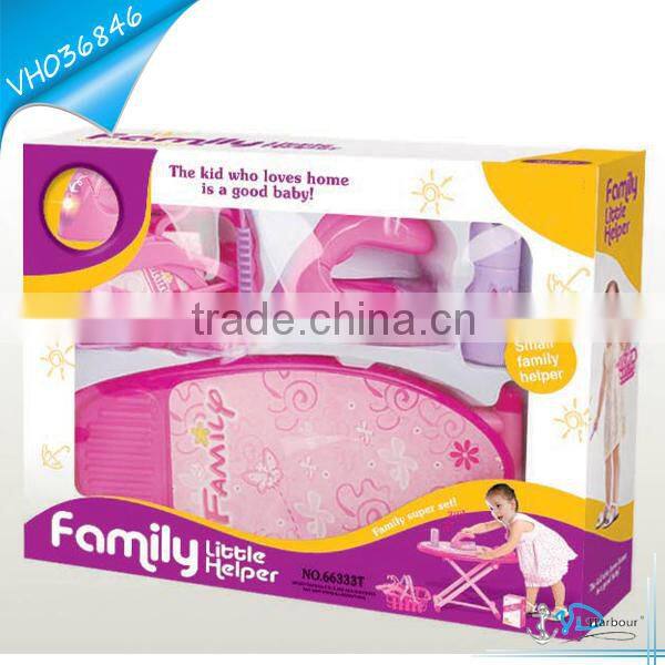 Family Housework Electric iron Play Set Toys