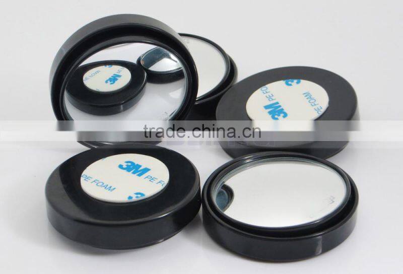 3R-035 Auto Car Rearview Round Blind Spot Mirror Wide Angle Lens 360 Degrees Adjustable Mirror