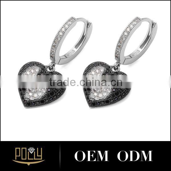 Fashion New Mode silver earring for women letter earring