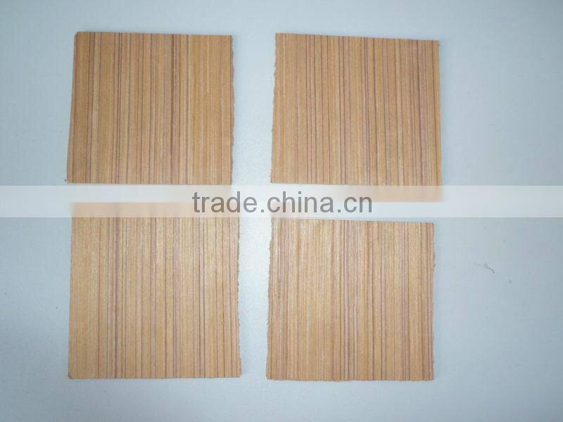 engineered veneer fancy plywood 11Q/natural teak plywood