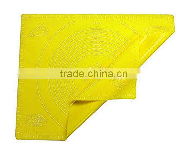 Silicone Work Rolling Baking Mat with Measurements