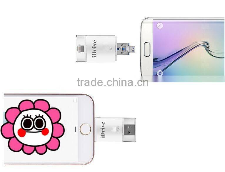 New 8GB 16GB 32GB 64GB USB Flash Drive U Disk OTG Memory Stick For iPhone, and Android