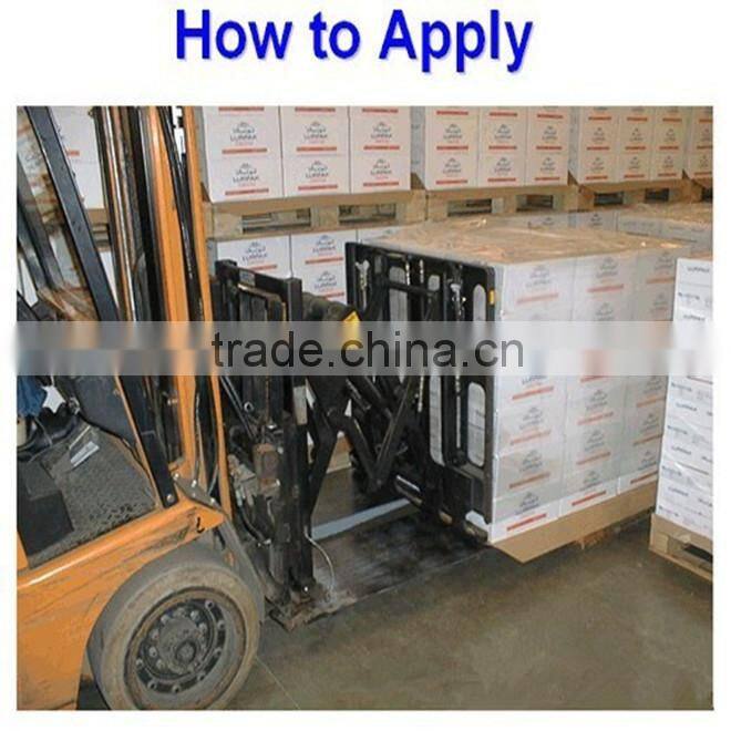 Prevent Product Damage Slip Sheet for Forklift (1000+80)*(1200+80)*0.9mm