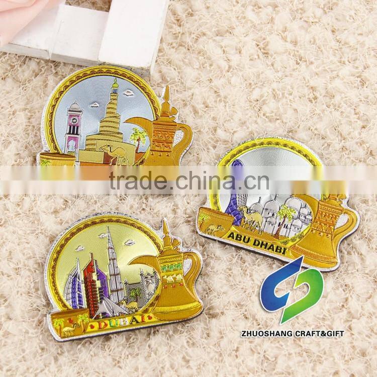 Aluminum Foil Metal Fridge Magnet